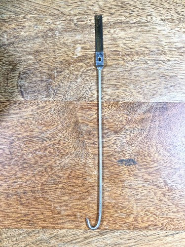 Old Gilbert Clock (Stamped 24) Pendulum Rod and Spring (See Pics To ID) (K9574)