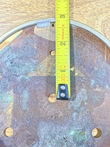 Gilbert Clock Movement (Stamped 24) Dial Pan (See Pics To ID Mvmt) (KD1171)