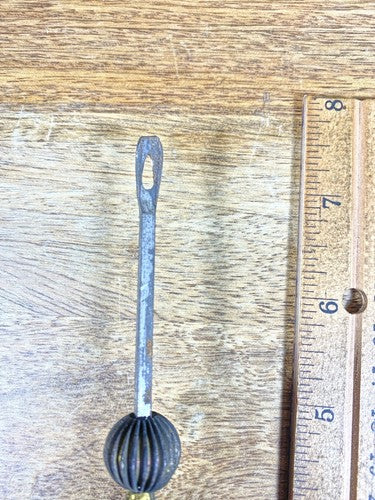 Antique 7 1/2 Inch Long Clock Pendulum Bob (4.3oz)    (KD876)