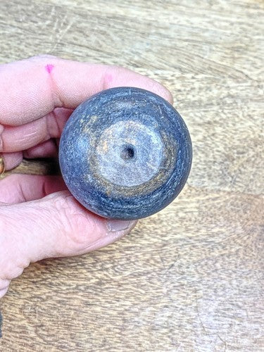 Clock Finial 2 Inches Tall, 1 3/4 Inch Dia, 1/2 Inch Shaft- Vintage Clock KD2111