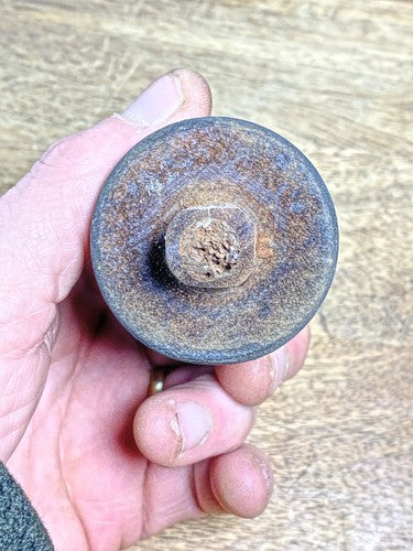 Clock Finial 2 Inches Tall, 1 3/4 Inch Dia, 1/2 Inch Shaft- Vintage Clock KD2111