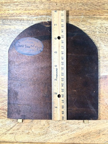 Seth Thomas Tambour Clock Wooden Back Door 6 3/4 X 7 1/4 Inches (LL5179)