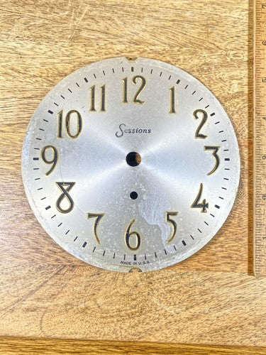 Sessions Electric Clock Movement Dial Pan (K9987)