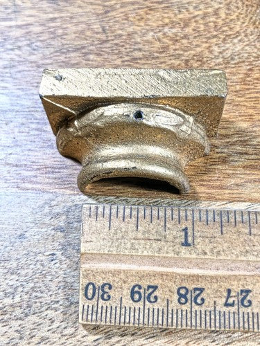Large Mantel Clock Column Base    (K9270)