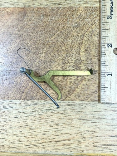 Gilbert Clock Movement (Stamped 1913) Drop Lever (See Pics To ID Mvmt) (K7832)