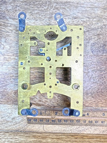 New Haven Clock Movement Back Plate (Pivots Look Good) (KD2209)