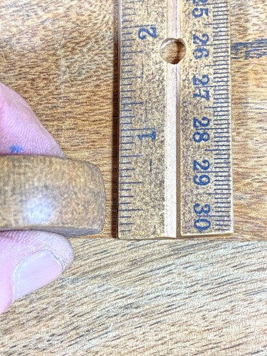 Wood Clock Trim Piece (34.31mm Dia X 13.85mm) (KD777)