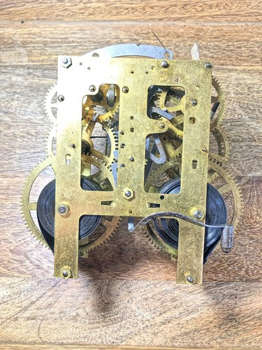 Ingraham (Stamped 2 25) Clock Movement Nut (See Pics To ID Mvmt) (K8956)