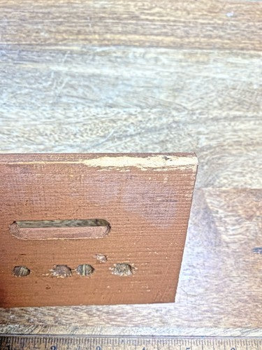 Old Cuckoo Clock  Bottom Board (4 5/8 X 3 3/4 Inches) (KD2296)