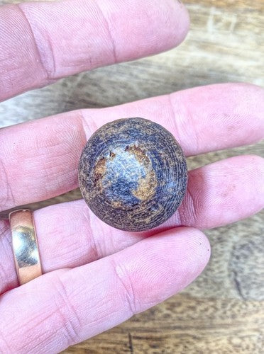 Old Clock Door Knob (26.11mm Dia, 16.91mm Tall, 8.30mm Dia Shaft)   (KD515)