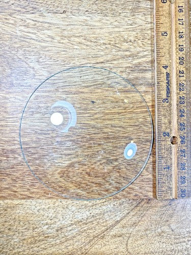 4.03 Inch Diameter Convex Clock Glass  (KD1854)
