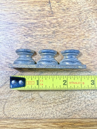 Antique Mantel Clock 3 Column Base (KD1332)