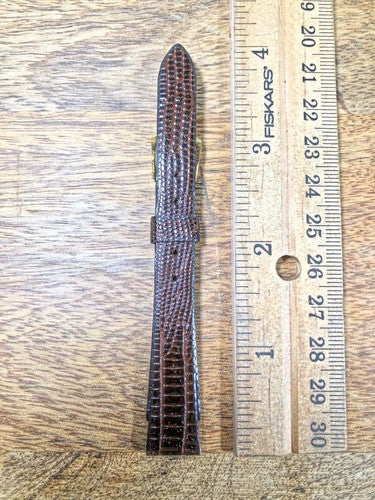 Vintage Speidel (NIB) Lizard Grain Watch Band (13mm or 1/2") (K8317)
