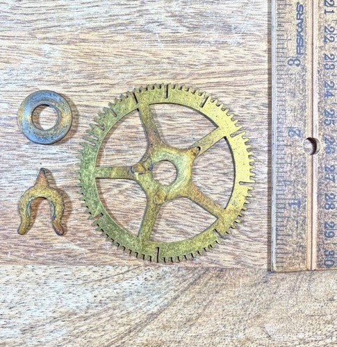 Sessions Clock Movement Count Wheel (See Pics To ID Movement)    (KD2244)