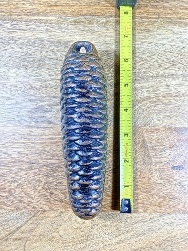 Cuckoo Clock Cast Iron Pine Cone Weight 1180g, 6.3 Inches Long (WT016)