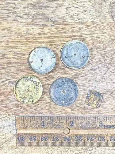 Assorted Lot Of Old Watch Dials (Lot Of 5) (KD2271)