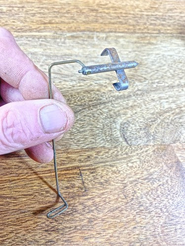 Gilbert Clock Movement (Stamped 24) Verge (See Pics To ID Mvmt) (KD1152)