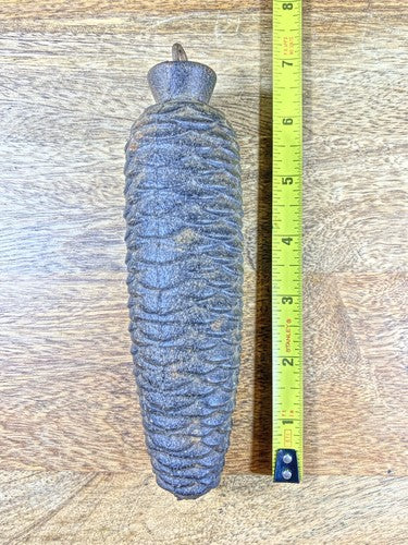 Cuckoo Clock Cast Iron Pine Cone Weight 1290g, 6.7 Inches Long   (WT003)