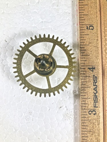 Seth Thomas 89K Clock Movement Time Side 3rd Wheel   (K9402)