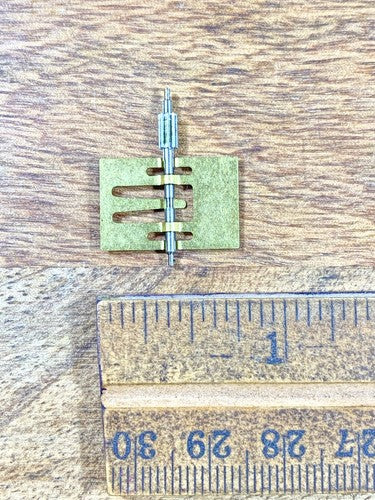 Jauch (PL46) Clock Movement Strike Side Fan (See Pics To ID Movement)    (KD990)