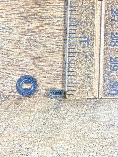 Antique Sessions Clock Movement Hands Nut (See Pics To ID Mvmt)    (KD2231)