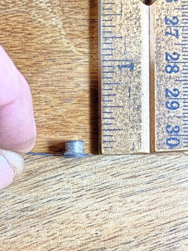Old Clock Hour Hand 1 7/16 Inches Long  (3.31mm Arbor Dia) (KD773)