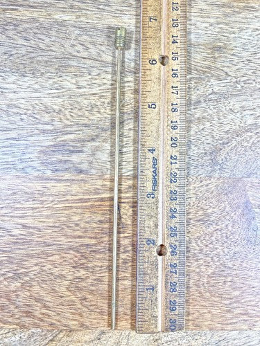 Clock Copper Chime Rod 6.38mm Diameter Threads x 6 5/8 Inches Long      (KD974)