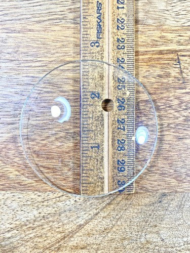 2.62 Inches Diameter Convex Clock Glass  (KD1076)