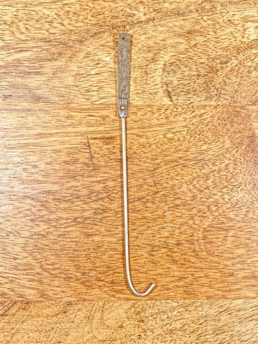 New Haven Clock Movement Pendulum Rod and Spring (See Pics To ID Mvmt) (K9897)