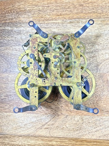 Ingraham Clock Movement (Stamped 06) Chime Bell Hammer (KD1430)