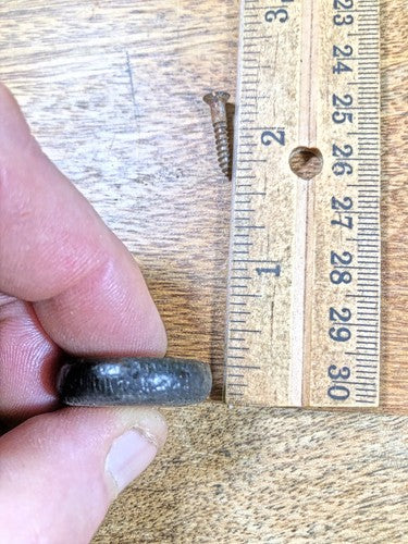 Old Wood Clock Foot    (K9332)