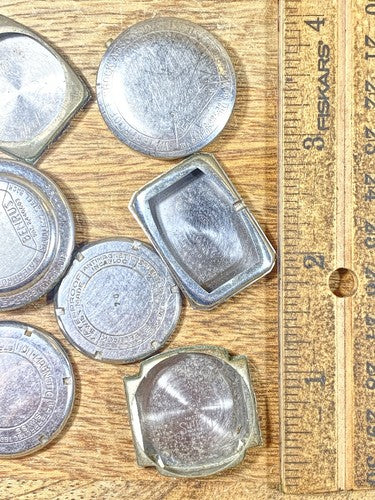 Assorted Lot Of Old Watch Case Parts (Lot Of 10) (KD1763)
