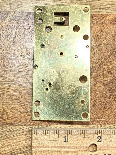 Homestead (General Time) 400 Day Anniversary Clock Movement Front Plate  (K8114)