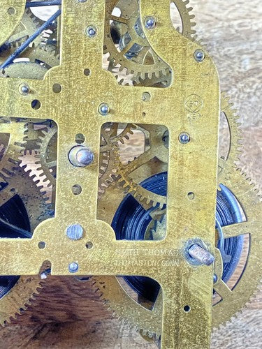 Seth Thomas Clock Movement (No. 44 ?/ See Pics) Time Side 2nd Wheel (KD681)