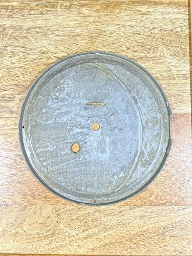 Nice Old New Haven Time Only 8 day Clock Movement Dial Pan  (KD011)