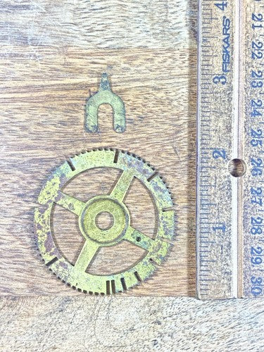 Ingraham Clock Movement (Stamped 06) Count Wheel (KD1434)