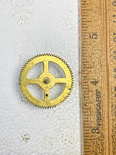 Jauch 77 Grandfather Clock Chime Side 4th Wheel - Vintage Clock Parts KD2127
