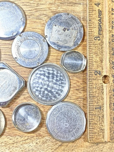 Assorted Lot Of Old Watch Case Parts (Lot Of 10) (KD1761)