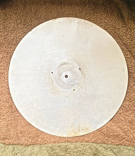 Large (14 5/8 Inches Diameter) Metal Sessions Clock Dial Pan  (LL5222)
