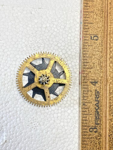 Schatz 8 Day Cuckoo Clock Strike Side 2nd Wheel - Vintage Clock Parts    KD2098