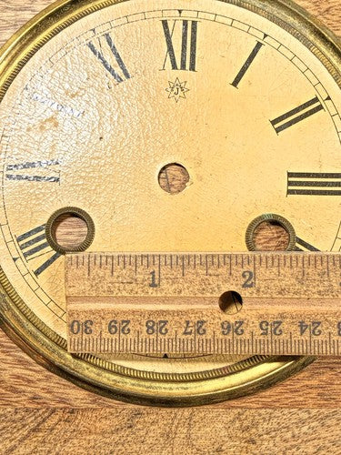 Junghans Dial Pan (126.55mm Outer Dia) - Vintage Clock Parts   (K9722)