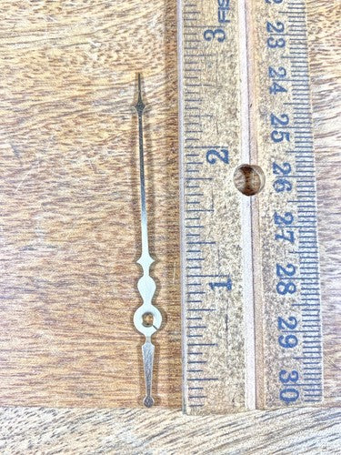 2 5/8 Inch Long Herschede Electric Clock Minute Hand (Arbor is 1.90mm)  (K9991)