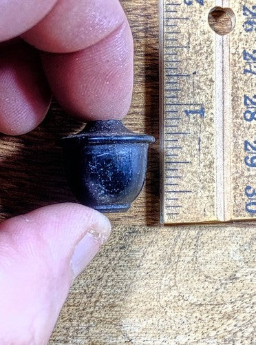 Old Original Clock Door Pull (20.65mm Dia And 18.89mm Tall) (KD291)