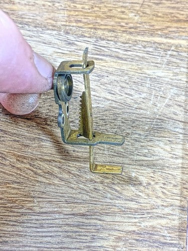 Gilbert Clock Movement (Stamped 25) Pendulum Bridge (See Pics To ID) (KD1342)