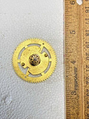 New Haven Clock Movement Strike Side 3rd Wheel (See Pics to ID Mvmt) (KD2192)