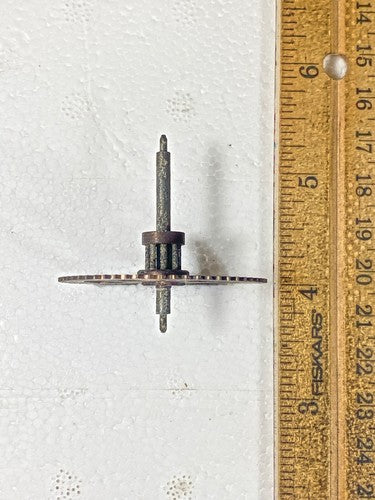 Gilbert Kitchen Clock Movement Strike Side 2nd Wheel (See Pics To ID) (KD1616)