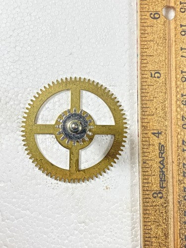 Herschede Grandfather Clock Movement Time Side 2nd Wheel (KD1746)
