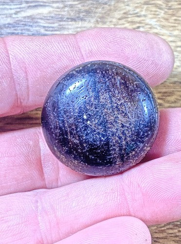 Old Original Clock Door Knob (29.9mm Dia, 13.4mm Tall and 4.6mm Shaft) (KD374)