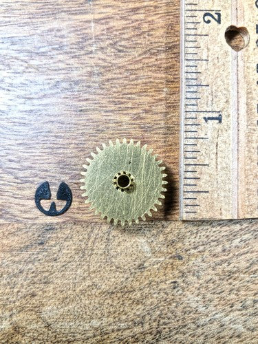Jauch Clock Movement (PL 21cm) Minute Wheel (See Pics To ID)  (K8542)