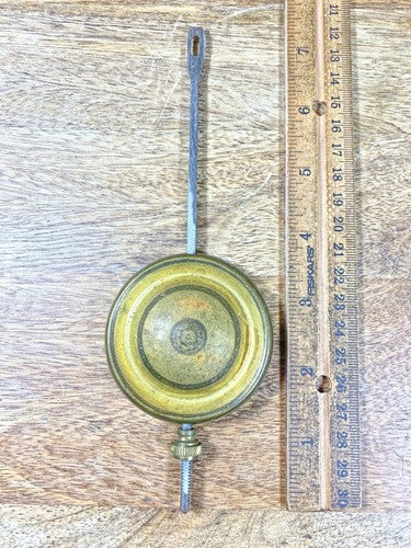 Old Clock Pendulum 7 1/4 Inches Long 4.6 oz       (KD1829)